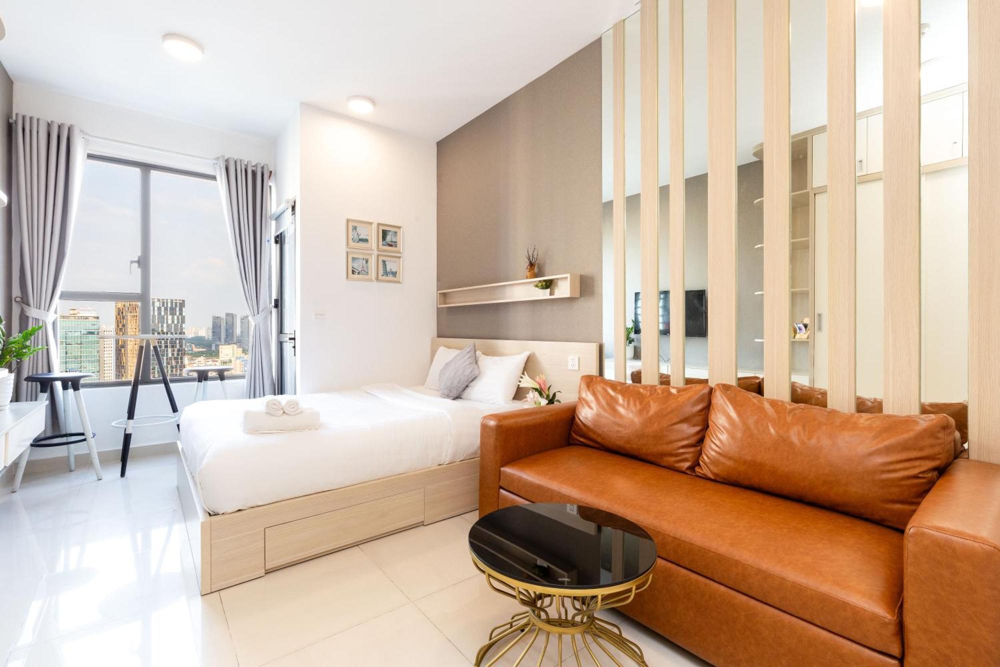 Ct Apartment At Rivergate Residence D4 Хошимин Экстерьер фото
