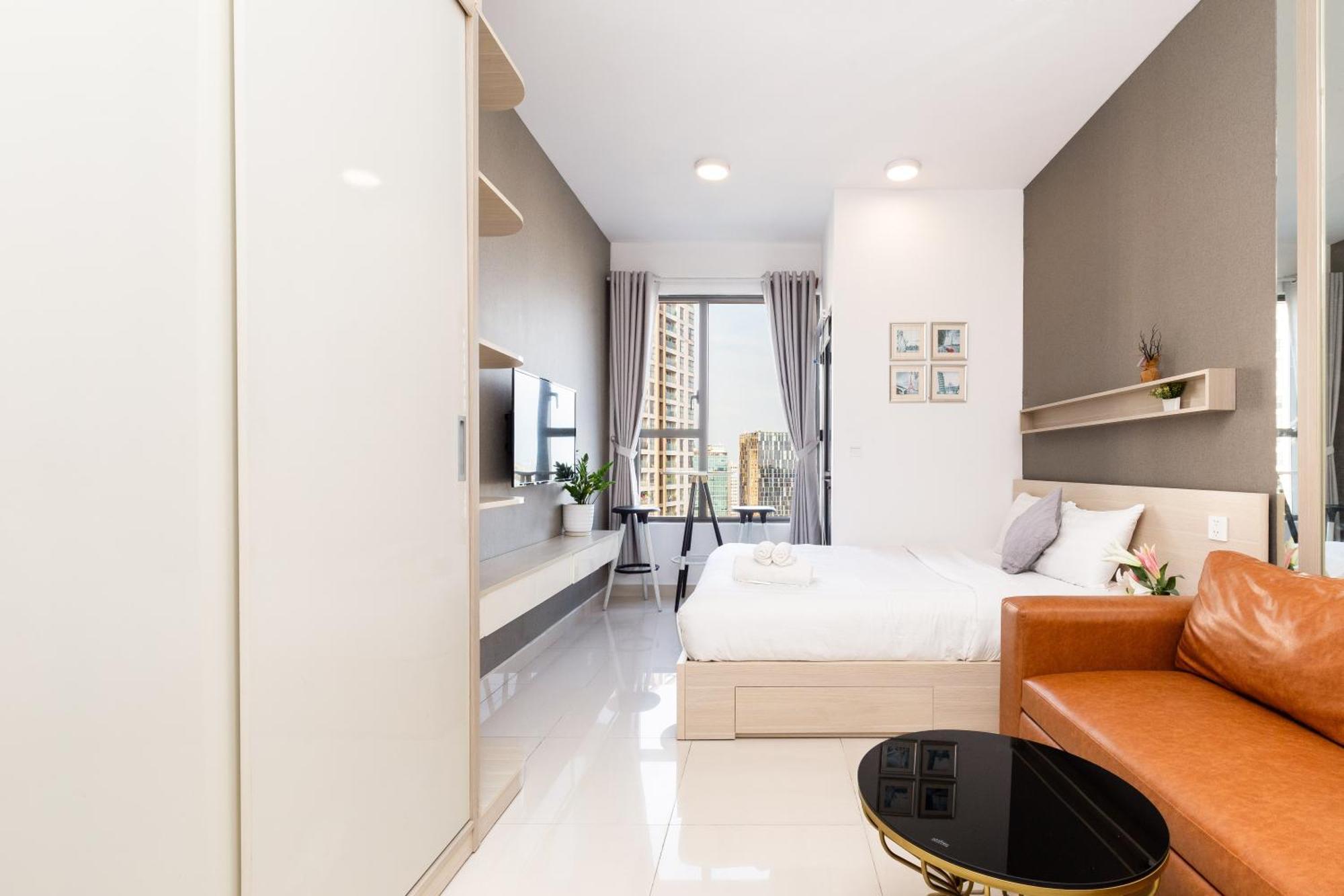 Ct Apartment At Rivergate Residence D4 Хошимин Экстерьер фото
